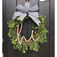 Handcrafted Grapevine Farmhouse country Wreath Door Wall decor    132725932346